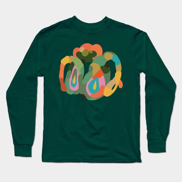 Organism #1 Long Sleeve T-Shirt by Katya Vakulenko